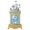 20th Century Italian Table Clock in Capodimonte Porcelain attributed to Tiche, Image 1