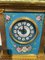 20th Century Italian Table Clock in Capodimonte Porcelain attributed to Tiche, Image 9
