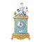 Reloj de mesa italiano, siglo XX de porcelana Capodimonte atribuido a Tiche, Imagen 5