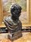 Busto grande imperatore romano, bronzo, XIX secolo, Immagine 9