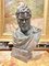 Busto grande imperatore romano, bronzo, XIX secolo, Immagine 11