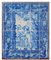 18th Century Portuguese Azulejos Tiles Panel with Angels Decor 4