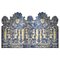 Portugiesische Azulejos Fliesenplatte mit Vasen-Dekor, 18. Jh. 1