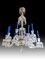 Crystal 12-Arm Chandelier with Finely Decorated with Pearls from Baccarat, 19th Century 2