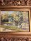 Pointillist Style Landscapes, 20th Century, Oil Paintings, Set of 2 2