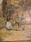 Paisajes estilo puntillista, siglo XX, pinturas al óleo, Juego de 2, Imagen 5