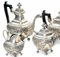 Portuguese Silver Tea and Coffee Service, 19th Century, Set of 4 3