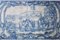 18th Century Portuguese Azulejos Tiles Panel with Hunting Scene 1
