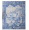 Portugiesische Azulejos Fliesenplatte aus dem 18. Jh. mit Freizeitszene 5