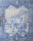 Panel de azulejos portugueses del siglo XVIII con escena de ocio, Imagen 1