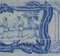 18th Century Portuguese Azulejos Tiles Panel with Countryside Scene 3