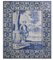 18th Century Portuguese Azulejos Tiles Panel with The Boy and The Dog 5