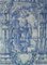 Panel de azulejos portugueses del siglo XVIII con paisaje de campo, Imagen 1