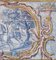 18th Century Portuguese Azulejos Tiles Panel with Countryside Scene 2