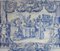 18th Century Portuguese Azulejos Tiles Panel with Countryside Scene 4