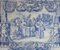 18th Century Portuguese Azulejos Tiles Panel with Countryside Scene 1