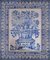 Panneau de Carreaux Azulejos à Décor de Vase, Portugal, 17ème Siècle 4