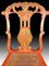 Japanese George II Style Red and Gilt Side Chairs, Set of 6, Image 4