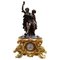 Large Gilded Bronze Clock by Clodion, 19th Century, Image 1