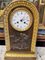 Table Clock in Patinated and Gilded Bronze, 18th Century 7