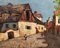 Hans Ruzicka Lautenschlaeger, paisaje, siglos XIX-XX, óleo sobre lienzo, Imagen 1