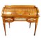 19th Century French Louis XVI Style Marquetry Cylinder Desk 1