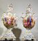 German Porcelain Vases with Lids and Pedestals by Carl Thieme, 1880s, Image 4