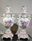 Vases en Porcelaine avec Couvercles et Piédestaux par Carl Thieme, Allemagne, 1880s 3