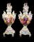 German Porcelain Vases with Lids and Pedestals by Carl Thieme, 1880s 2