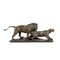 Clovis Edmond Masson, Lion and Lioness, 19th Century-20th Century, Bronze, Image 4