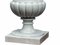 Large Mediceo Baccellato Vase in White Carrara Marble, 20th Century, Set of 2 2