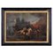 French School Artist, Battle Scene, 18th Century, Oil on Canvas, Framed 6