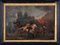 Artista di scuola francese, Scena di battaglia, XVIII secolo, Olio su tela, Con cornice, Immagine 1