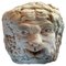 Italian Mask in White Carrara Marble, 19th Century, Image 1