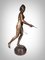 Diana die Jägerin Figur aus Bronze nach Houdon, 1880er 11