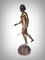 Figura Diana la Cazadora de bronce según Houdon, década de 1880, Imagen 7