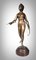 Figura Diana la Cazadora de bronce según Houdon, década de 1880, Imagen 13