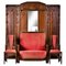 Art Deco Cloakroom Sofa in Mahogany 1