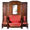 Art Deco Cloakroom Sofa in Mahogany, Image 1