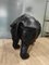 Großes Nashorn aus Leder, 1950er 20