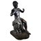 Italian Artist, Seated Youth, Patinated Copper, 1880 1