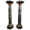 Bronze-Mounted Marble Columns, 1950s, Set of 2 1
