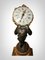 French Bronze Clock with Allegory of Harvest, 1880s 3