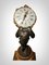 Reloj francés de bronce con alegoría de la cosecha, década de 1880, Imagen 3