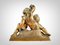 Figurine Allégorie de la Moisson avec Deux Enfants en Bronze Doré, 1880s 4
