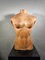 French Wooden Female Torso, 1950s 3