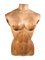 Torso femenino francés de madera, años 50, Imagen 2