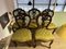 Portuguese Romantic Chairs, 19th Century, Set of 5 2