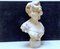 Adolfo Cipriani, Girl Bust Sculpture, Carrara Marble, Image 7