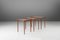 Scandinavian Teak Nesting Tables, Denmark, 1960s, Set of 3, Image 1